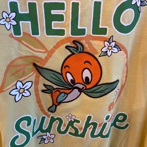 Orange bird shirt
